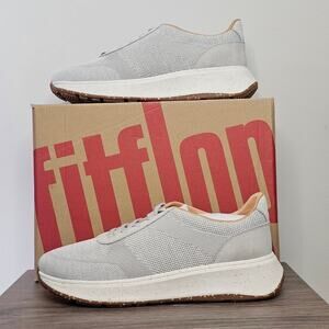 FitFlop  Women's F-MODE  E01 Knit Flatform Sneakers Size 11 Grey NWT